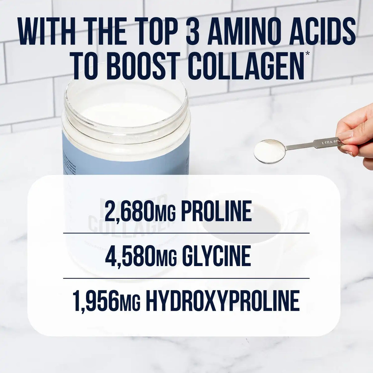 Vanilla Collagen Peptides Powder | Naked Collagen - 1.2 LB
