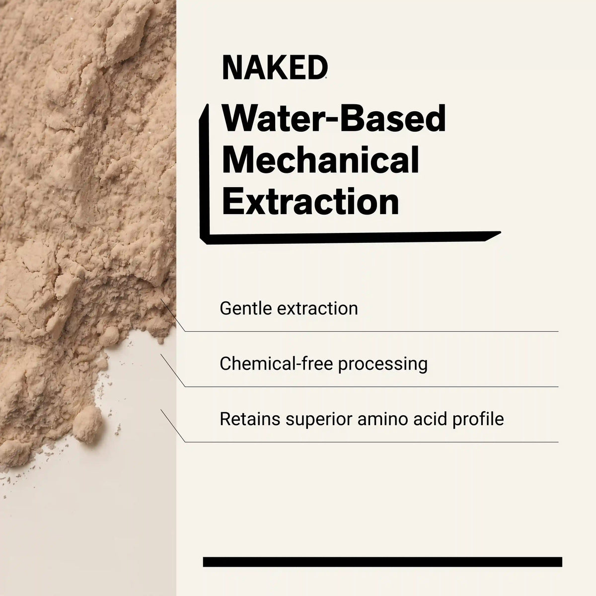 Chocolate Peanut Butter Pea Protein Powder | Naked Pea - 2LB