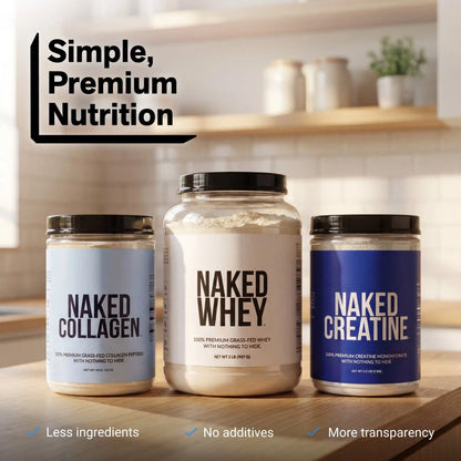 Creatine Travel Packets | Naked Creatine - 30 Servings